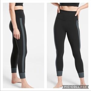 ATHLETA Elation Rib Trim Tight Leggings XS